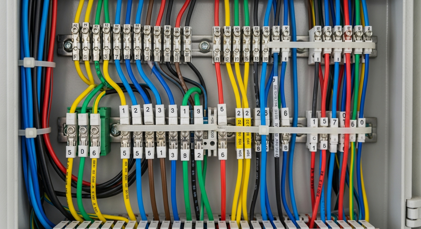 Elektroinstallation im Wohngebäude